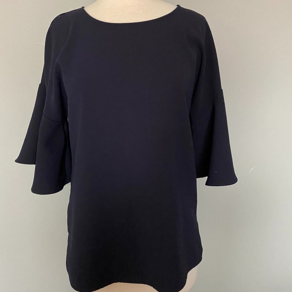 Ann Taylor Flutter Sleeve Top